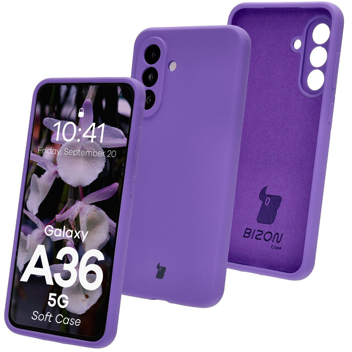 Silikonowe etui Bizon Soft Case do Samsung Galaxy A36 5G